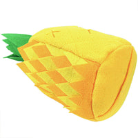 HKM-2474941 Pineapple-Shaped Sniffing Toy for Pets in Yellow, Made of Polar Fleece, 13x30 CM