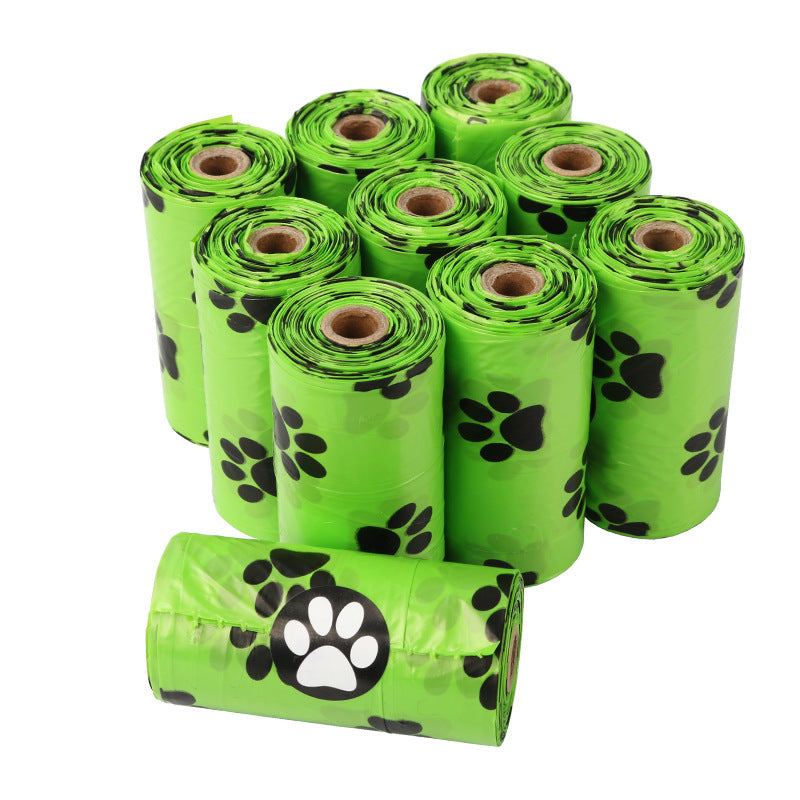 HKM-2476349 Eco-Friendly Dog Poop Bags - Continuous Roll, 23x33cm, 15 Bags per Roll, EPI & HDPE Material