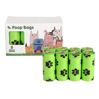 HKM-2476349 Eco-Friendly Dog Poop Bags - Continuous Roll, 23x33cm, 15 Bags per Roll, EPI & HDPE Material