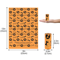 HKM-2476349 Eco-Friendly Dog Poop Bags - Continuous Roll, 23x33cm, 15 Bags per Roll, EPI & HDPE Material