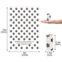 HKM-2476349 Eco-Friendly Dog Poop Bags - Continuous Roll, 23x33cm, 15 Bags per Roll, EPI & HDPE Material