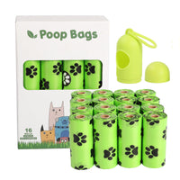 HKM-2476349 Eco-Friendly Dog Poop Bags - Continuous Roll, 23x33cm, 15 Bags per Roll, EPI & HDPE Material