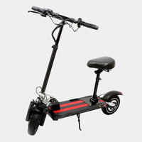 HKM-247635 800W Waterproof Folding Electric Scooter for Adults - 40-60km Range, Max Speed 50km/h, LED Lights, 150kg Capacity