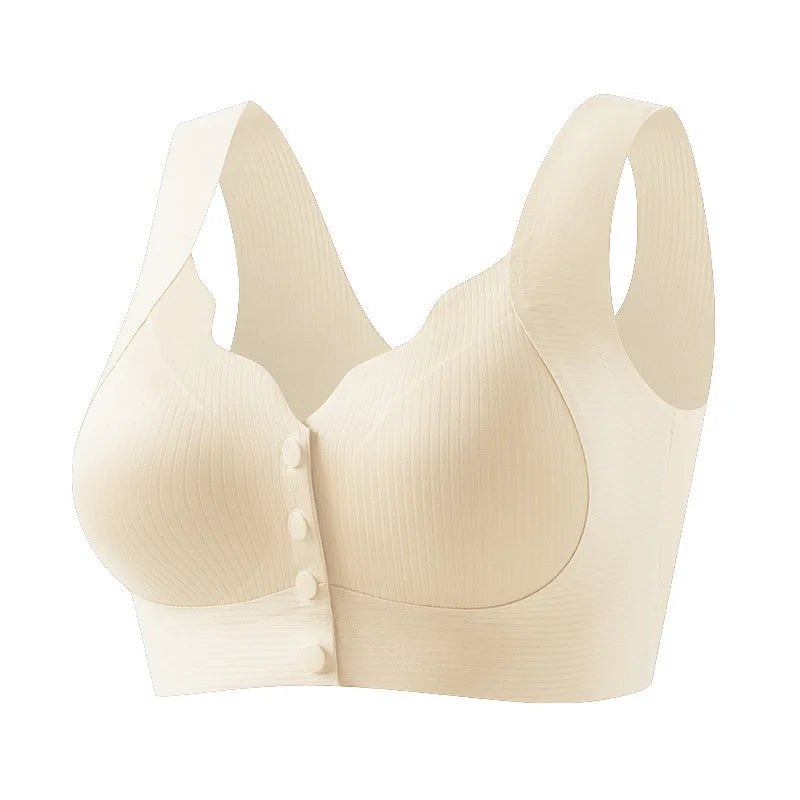 HKM-247827 In Stock Front-breasted Adjustable Push-up Pair for Beautiful Back Comfortable Sports Traceless Steel Ring-free Ultra-thin Under