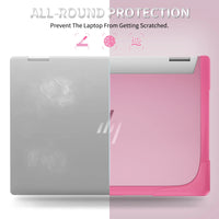 HKM-247827 Pink Case for 2023-2024 14-Inch HP Envy x360 Laptop