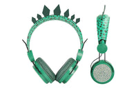 HKM-247955 Dinosaur-Themed Children’s Headset with Soft Earmuffs and Safe Materials