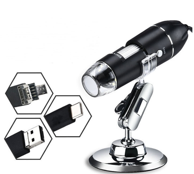 HKM-248019 USB Powered Magic Zoom Microscope Camera with 640x480 Resolution and 30fps Frame Rate