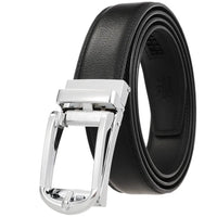 HKM-248147 Men's Leather Belt, Model LY33-23430-1, Durable and Stylish Design