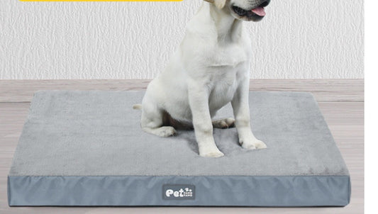 HKM-2481725 Detachable Soft Memory Cotton Dog Pad with Oxford Cloth Cover - 60x40x9 cm