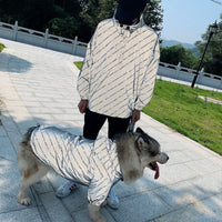 HKM-2484029 Windproof Raincoat for Pets - Reflective Casual Polyester Jacket