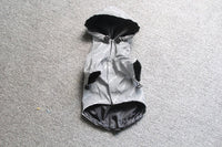 HKM-2484029 Windproof Raincoat for Pets - Reflective Casual Polyester Jacket