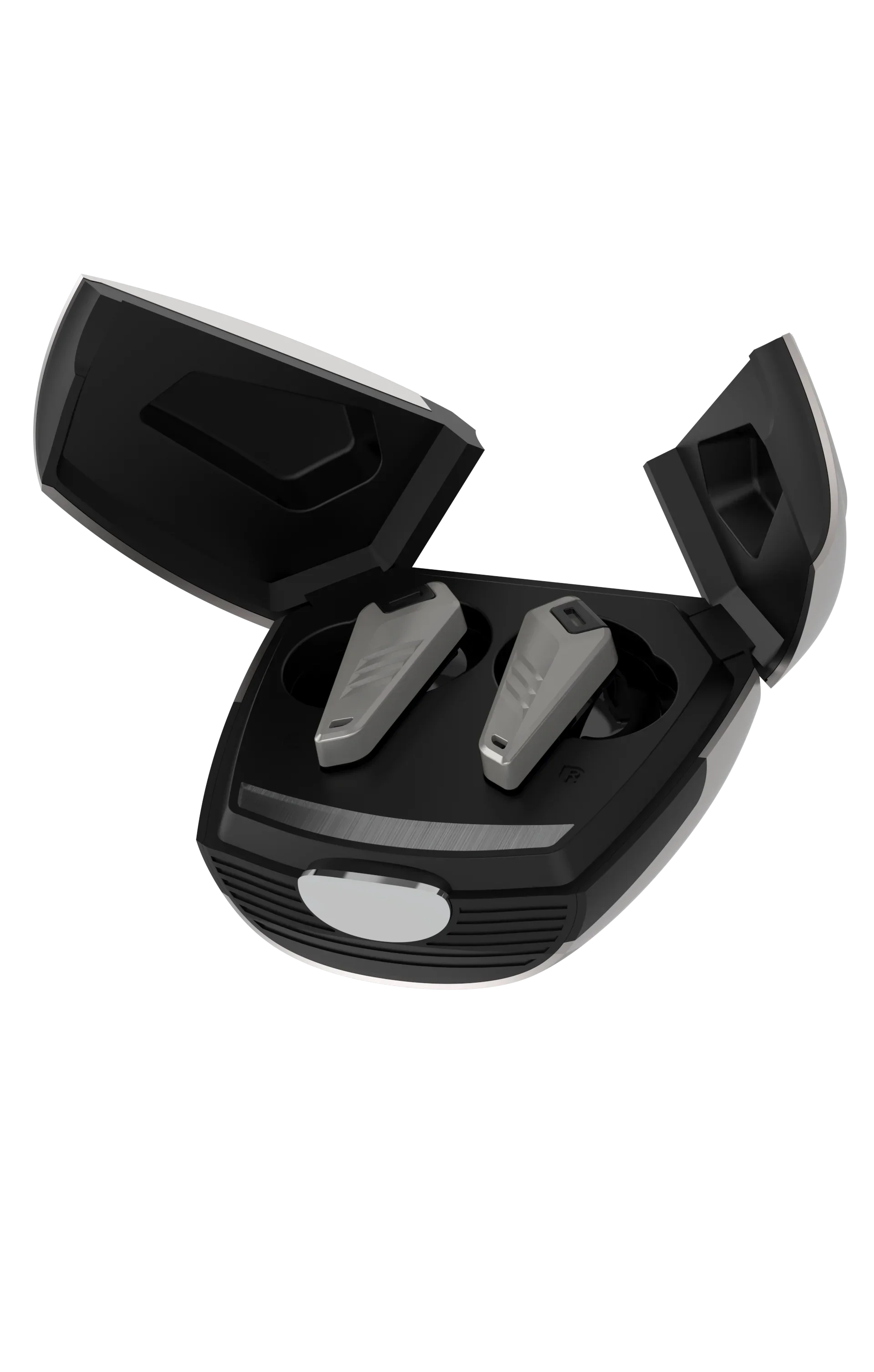 HKM-248595 Wireless TWS In-Ear Headphones with LED Display and HIFI Sound for Gamers - Bluetooth 5.4 with JL Chipset