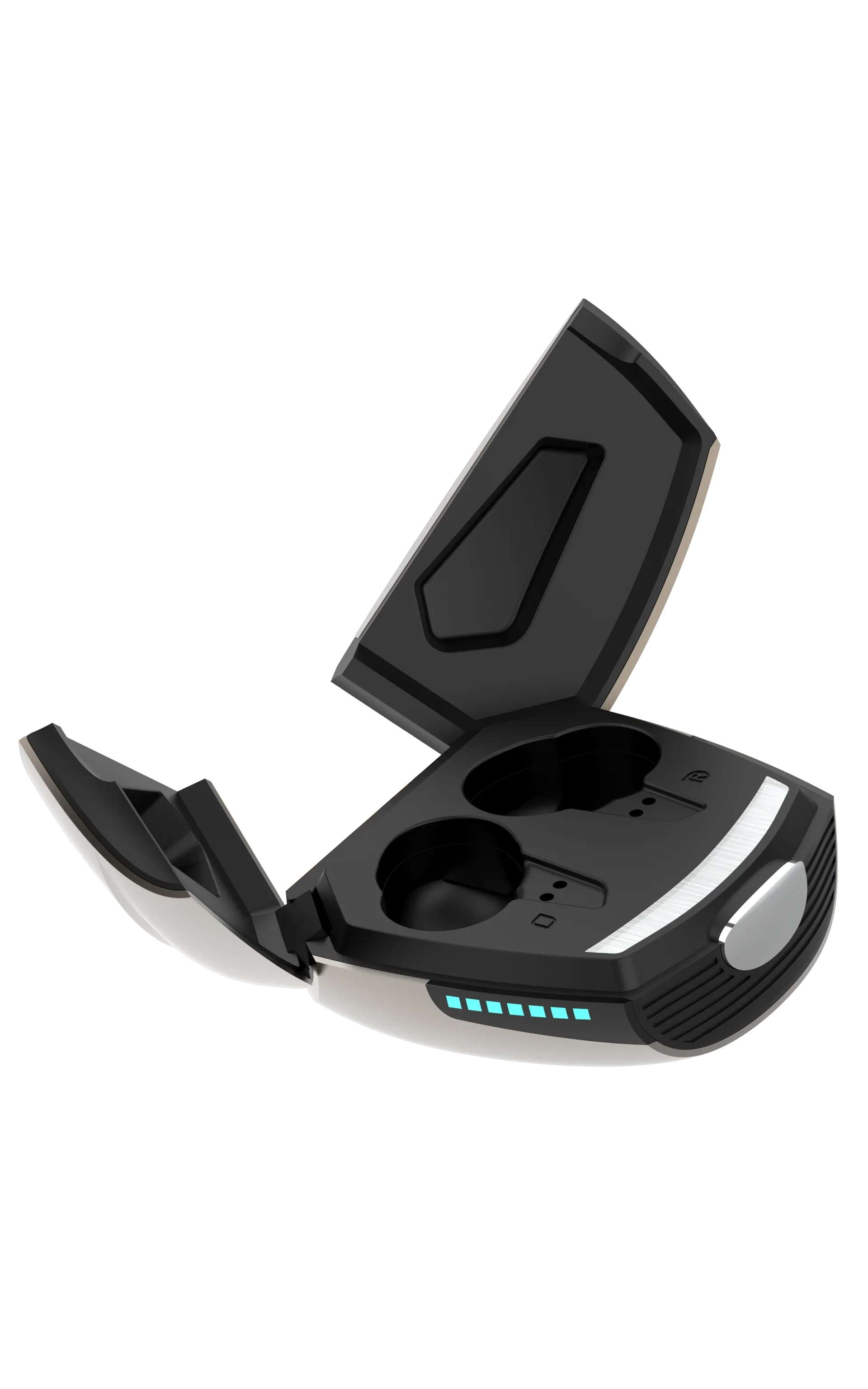 HKM-248595 Wireless TWS In-Ear Headphones with LED Display and HIFI Sound for Gamers - Bluetooth 5.4 with JL Chipset