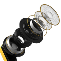 HKM-248595 Wireless TWS In-Ear Headphones with LED Display and HIFI Sound for Gamers - Bluetooth 5.4 with JL Chipset