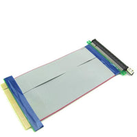 HKM-248659 PCI-E 16X Graphics Card Extension Cable, 19cm Flexible Flat Cable for HTPC and Small Chassis