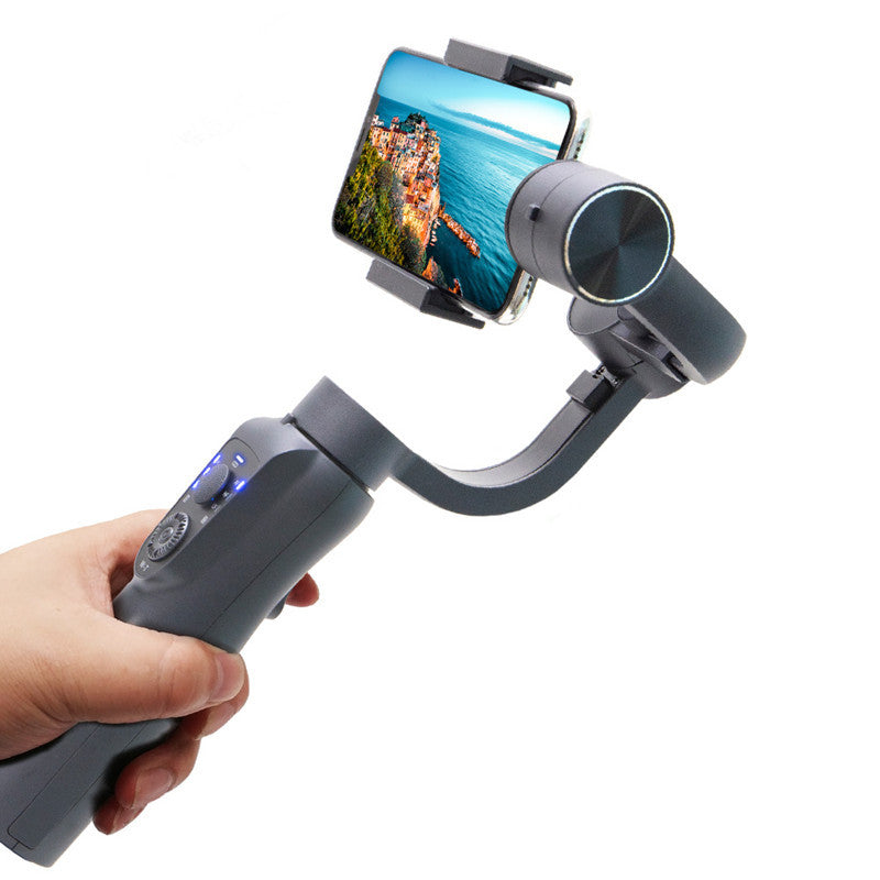 HKM-248659 Three-Axis Mobile Phone Stabilizer with Extension Rod and Tripod for Smooth Photography