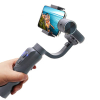 HKM-248659 Three-Axis Mobile Phone Stabilizer with Extension Rod and Tripod for Smooth Photography