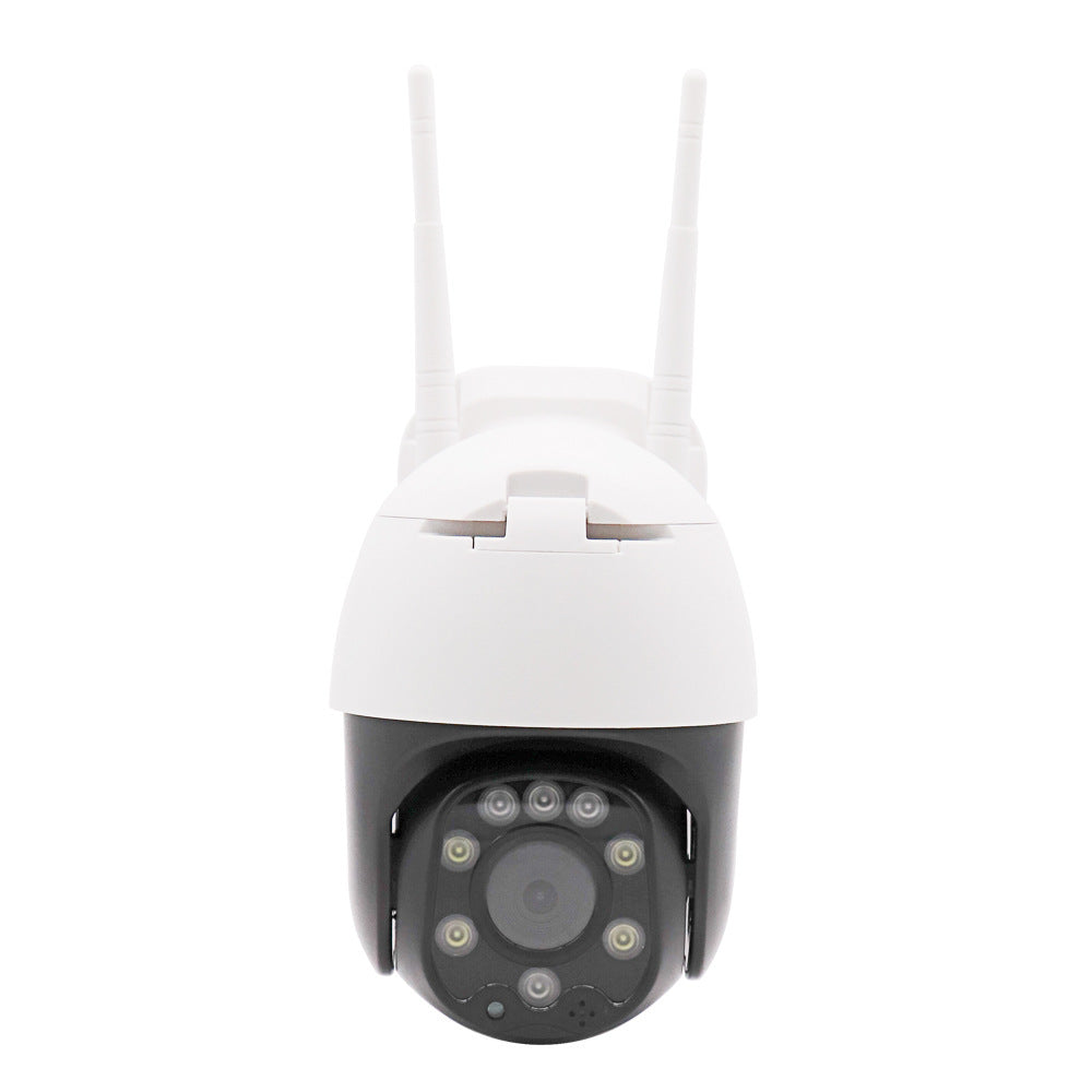 HKM-248787 1080P Wireless Dome Camera with Waterproof Design, Remote Intercom, and Variable Recording Options