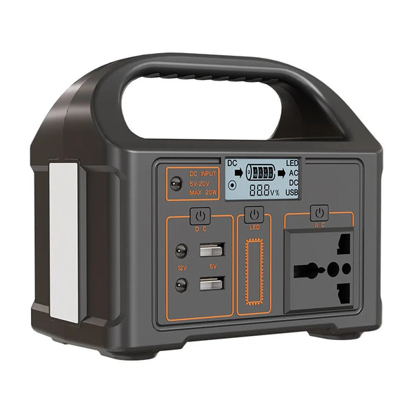 HKM-248787 Portable 100W Power Station with 24000mAh Battery for Camping and Outdoor Use