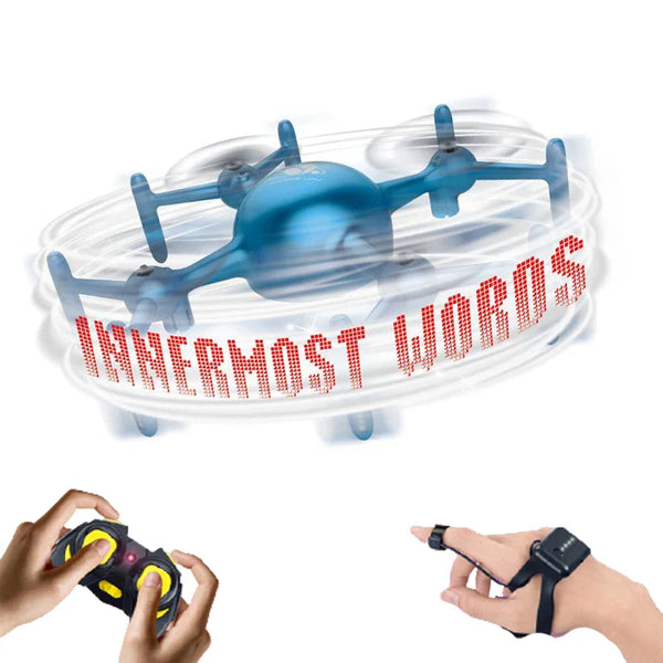 HKM-248851 Mini Handheld Quadcopter with Smart Display and App Control, LED Lights, Brushless Motor, Ideal for Beginners