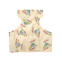 HKM-2491965 Cooling Ice Apron and Vest for Pets - Cartoon Styles in Blue Dinosaur, Yellow Bull, Pink Strawberry, Sizes S, M, L