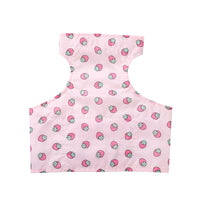 HKM-2491965 Cooling Ice Apron and Vest for Pets - Cartoon Styles in Blue Dinosaur, Yellow Bull, Pink Strawberry, Sizes S, M, L