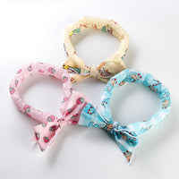 HKM-2491965 Cooling Ice Apron and Vest for Pets - Cartoon Styles in Blue Dinosaur, Yellow Bull, Pink Strawberry, Sizes S, M, L