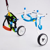 HKM-2492989 Pet Wheelchair for Dogs with Disabled Hind Legs - Lightweight, Durable, and Easy to Assemble