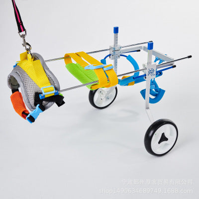 HKM-2492989 Pet Wheelchair for Dogs with Disabled Hind Legs - Lightweight, Durable, and Easy to Assemble