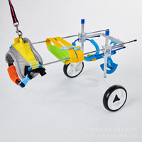 HKM-2492989 Pet Wheelchair for Dogs with Disabled Hind Legs - Lightweight, Durable, and Easy to Assemble