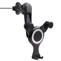HKM-249299 Long Arm Trident Phone Outlet Stand with Adjustable Clip and Stable Air Outlet Support
