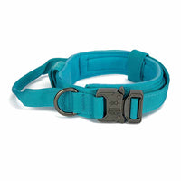 HKM-2493373 Solid Color Outdoor Pet Collar for Medium and Large Dogs with Adjustable Fit and Durable Materials