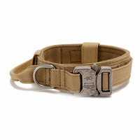 HKM-2493373 Solid Color Outdoor Pet Collar for Medium and Large Dogs with Adjustable Fit and Durable Materials