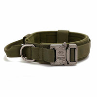 HKM-2493373 Solid Color Outdoor Pet Collar for Medium and Large Dogs with Adjustable Fit and Durable Materials