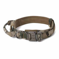 HKM-2493373 Solid Color Outdoor Pet Collar for Medium and Large Dogs with Adjustable Fit and Durable Materials
