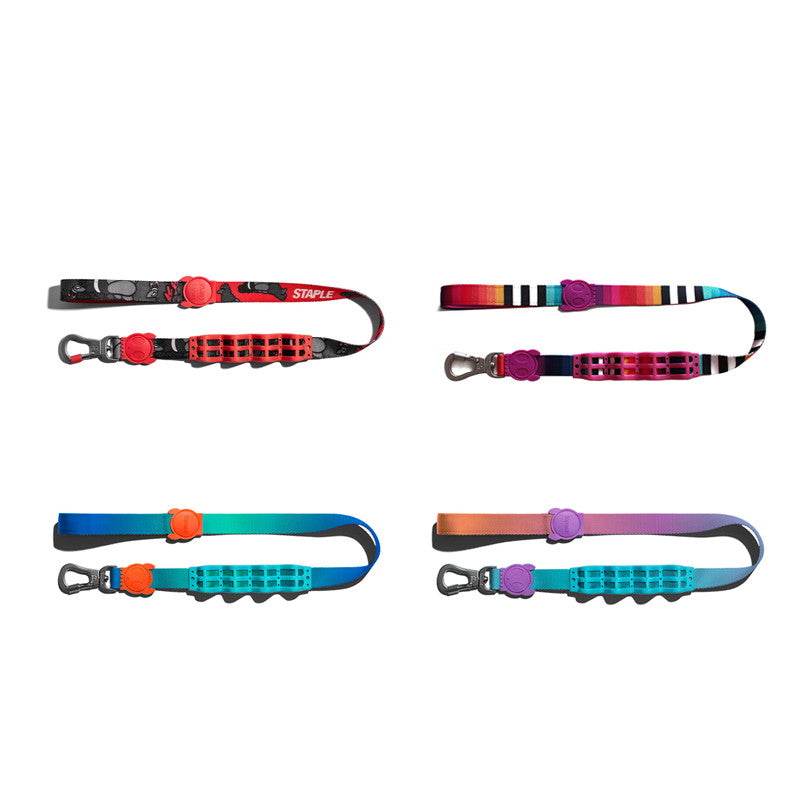 HKM-2495165 Scalable Shock Absorbing Dog Traction Rope with Ergonomic Handle