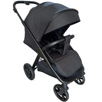 HKM-249619 3-in-1 Foldable Baby Push Car Stroller for Kids 3 Years and Up with One-Foot Brake and Five-Point Harness