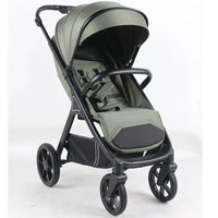 HKM-249619 3-in-1 Foldable Baby Push Car Stroller for Kids 3 Years and Up with One-Foot Brake and Five-Point Harness
