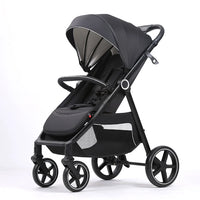 HKM-249619 3-in-1 Foldable Baby Push Car Stroller for Kids 3 Years and Up with One-Foot Brake and Five-Point Harness