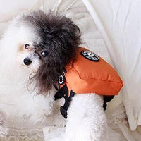 HKM-2497597 Small Dog and Cat Self-Backpack with Breathable Mesh and Adjustable Traction Rope