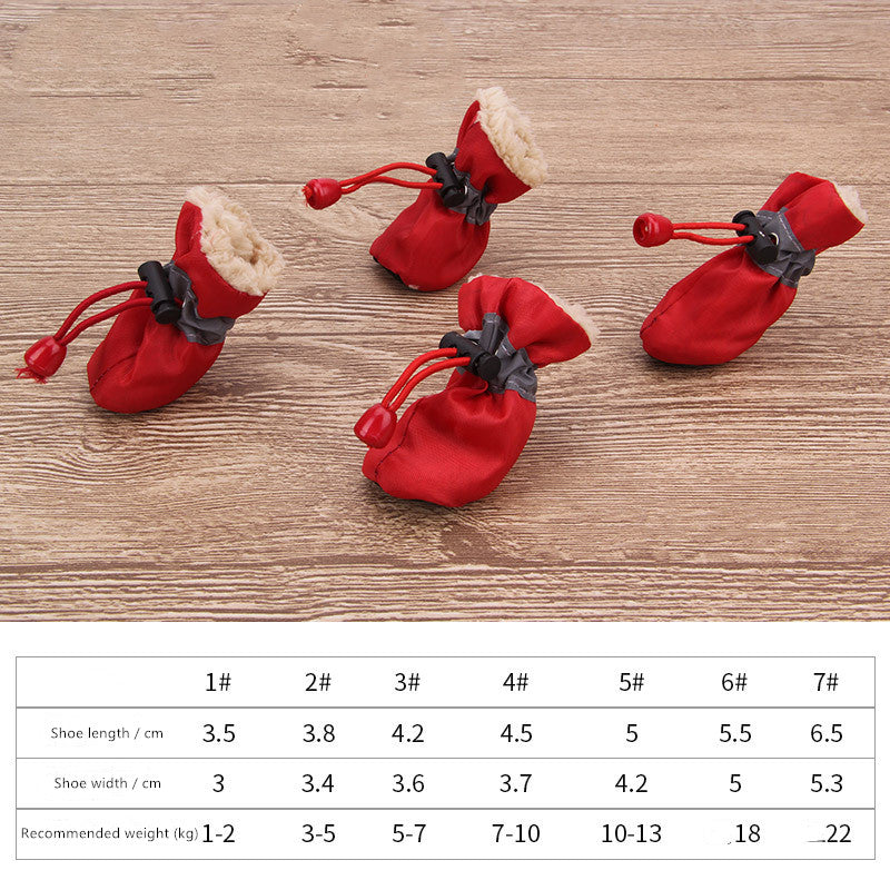HKM-2497981 Soft Soled Cloth Pet Shoes for Dogs