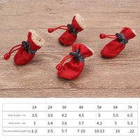 HKM-2497981 Soft Soled Cloth Pet Shoes for Dogs