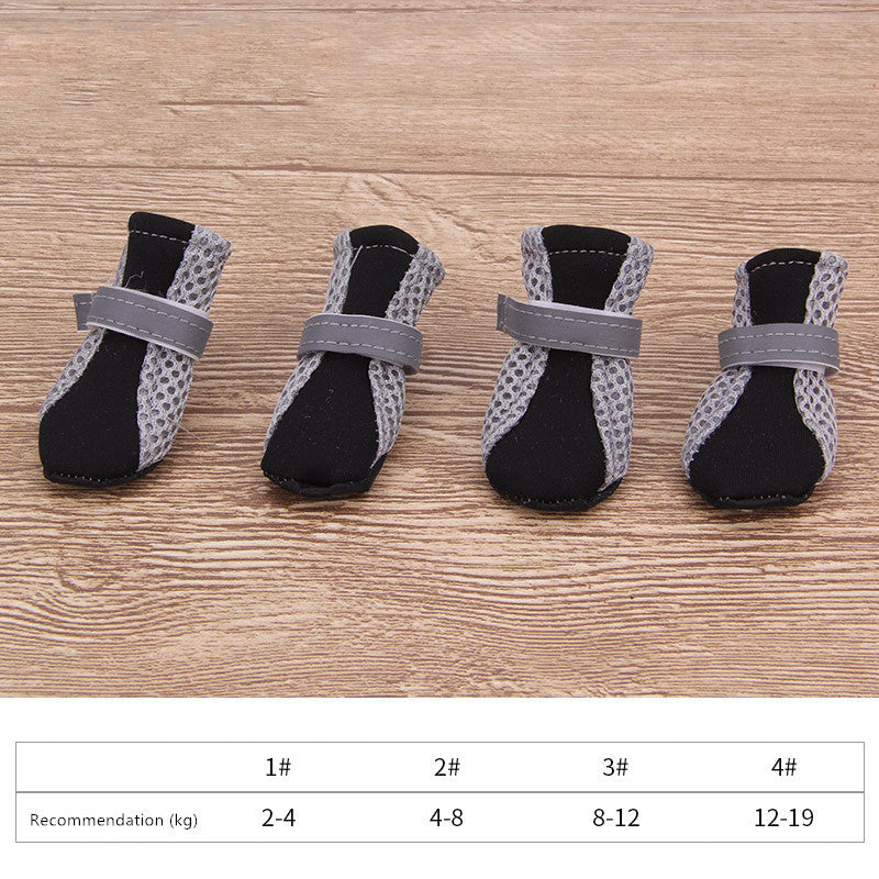 HKM-2497981 Soft Soled Cloth Pet Shoes for Dogs