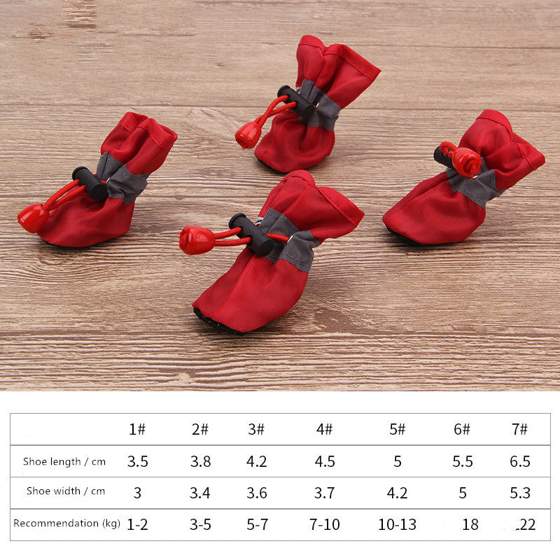 HKM-2497981 Soft Soled Cloth Pet Shoes for Dogs