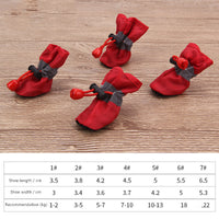 HKM-2497981 Soft Soled Cloth Pet Shoes for Dogs