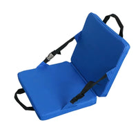 HKM-249939 Portable Foldable Stadium Chair with Cushion for Outdoor Use and Beach Settings