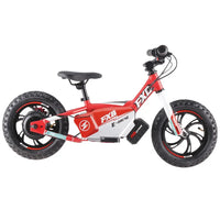HKM-250003 12-Inch Electric Balance Bike for Kids Ages 3-6 with 36V Lithium Battery, Disc Brake, Adjustable Seat
