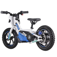 HKM-250003 12-Inch Electric Balance Bike for Kids Ages 3-6 with 36V Lithium Battery, Disc Brake, Adjustable Seat