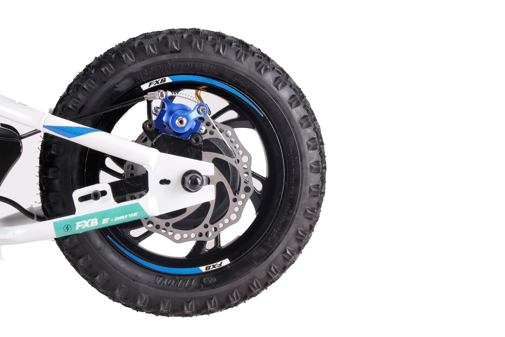 HKM-250003 12-Inch Electric Balance Bike for Kids Ages 3-6 with 36V Lithium Battery, Disc Brake, Adjustable Seat