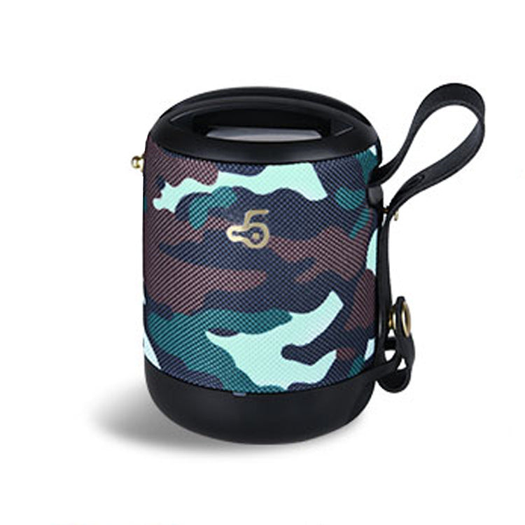 HKM-250067 Portable Waterproof Bluetooth Subwoofer Speaker with TF Card Support and Hands-Free Function